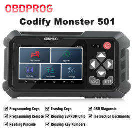 *OBDProg Codify 501 Key Programmer