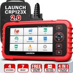 Launch CRP123X v.2.0 (7 Special Functions )2024 model 4 Systems Diagnostic Scanner
