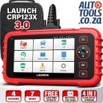 Launch CRP123X v.3.0 (7 Special Functions )2025 model 4 Systems Diagnostic Scanner