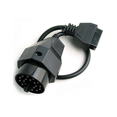 OBD2 20 Pin Stecker Diagnosekabel kompatibel mit BMW Auto 31 cm - Cablematic