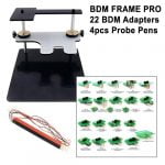 BDM Frame Pro + 22pc BDM Adapter Set + Probe Pens Combo