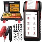 LAUNCH SmartSafe iSmartTool 601 Max - All Systems Bi-Directional Diagnostic Tool with ECU Coding, TPMS Programmer, Battery Tester & Printer.